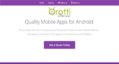 Desktop Screenshot of orotti.com